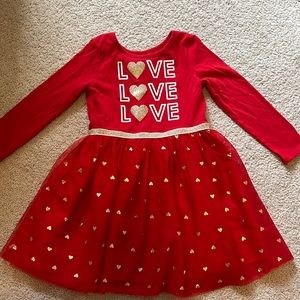 Red LOVE dress